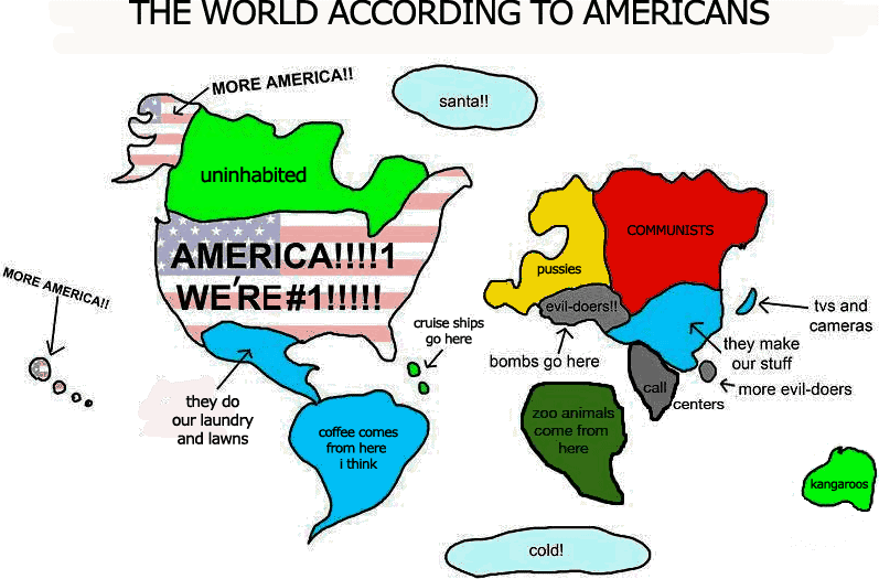 Americans' world